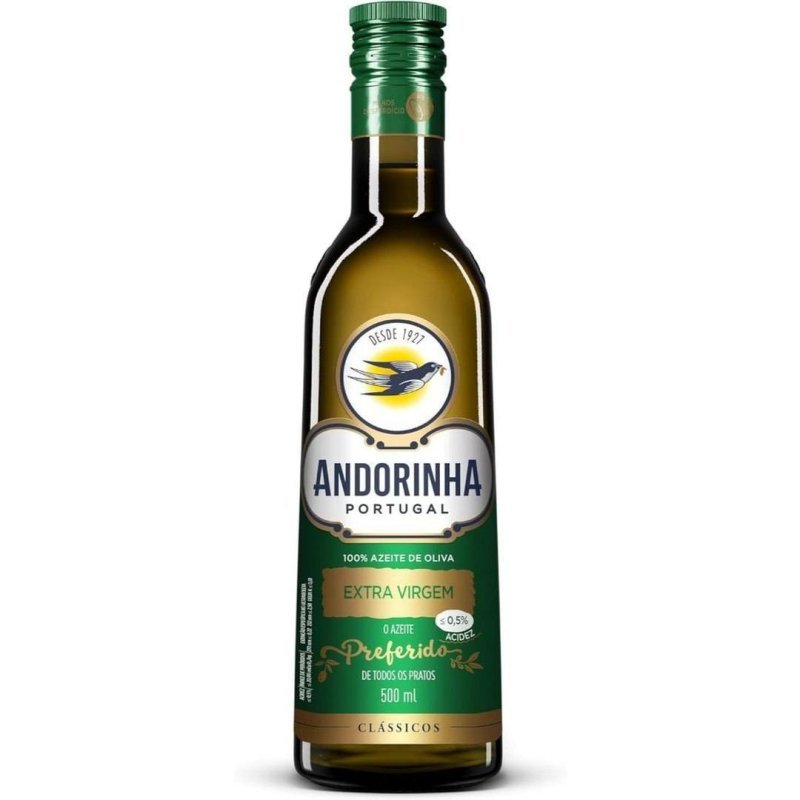 Azeite de Oliva Extra Virgem 500ml Andorinha
