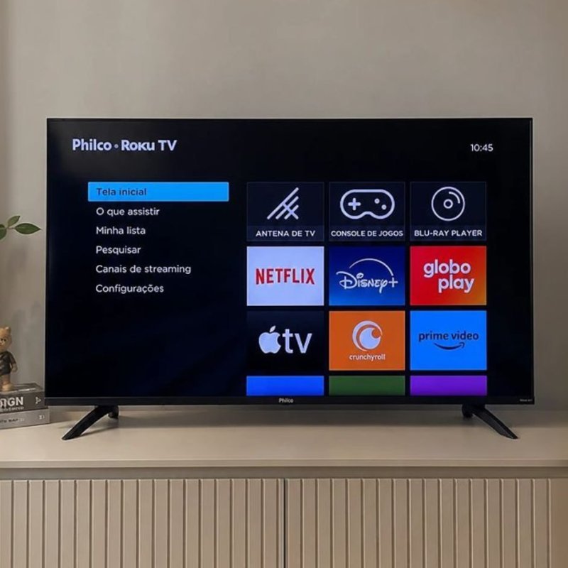 Smart TV 43" Philco P43VIK Roku LED Dolby Audio Wi-Fi HDMI HDR Full HD 110/220V