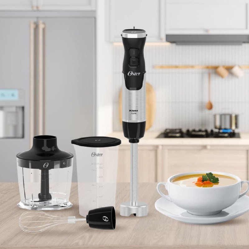 Oster Mixer Power Black Inox 3 em 1 750W 127V