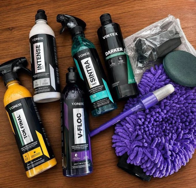 Kit para Limpeza Automotiva Vonixx Externo + Frete Grátis