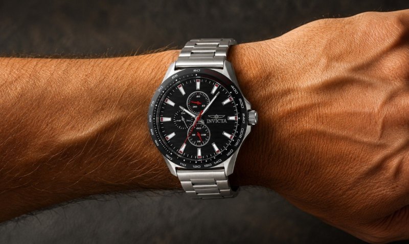 Invicta Relógio masculino Racing de 44 mm