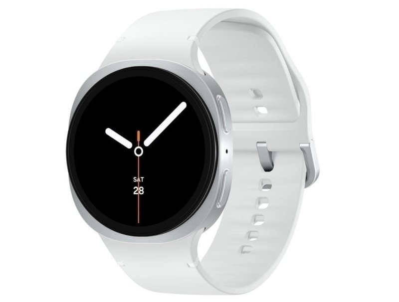 Smartwatch Samsung Galaxy Watch 8 40mm Prateado com Bluetooth e Wi-Fi