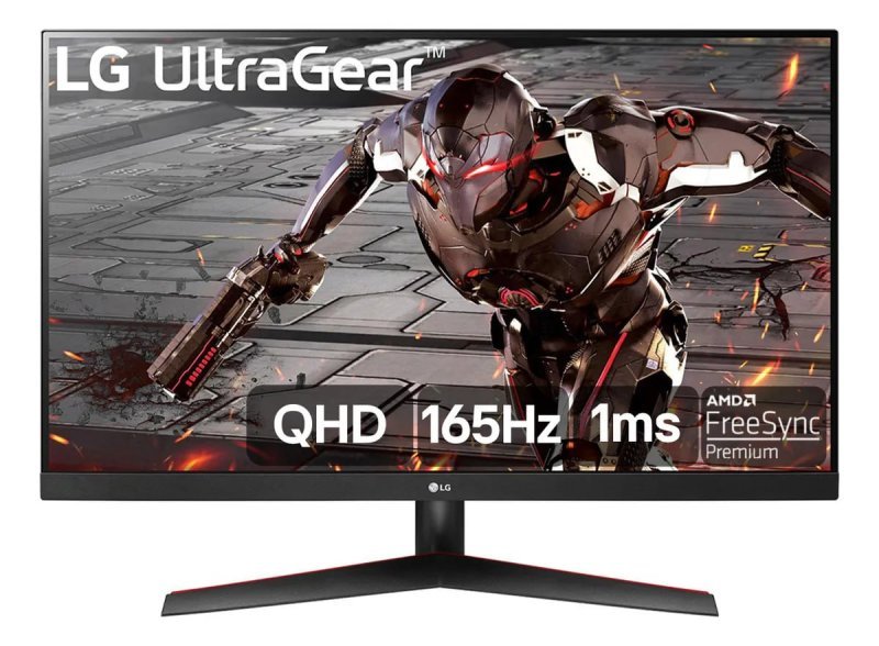 LG UltraGear 32" VA 165Hz QHD 2K - 1ms - HDR10 - Preto