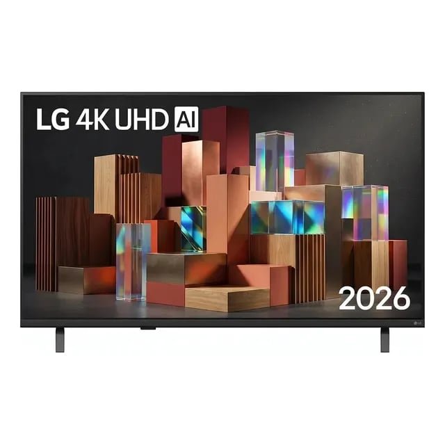 Smart TV LG 43" 4K Ultra HD NANO AI Magic WebOS 26 43UN85 Bivolt