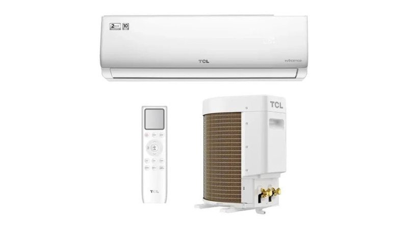 Ar-Condicionado Split TCL Semp Hi Wall Elite 9000 BTUs Inverter Branco