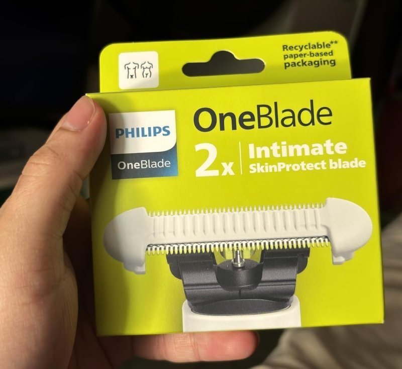 Lâminas de Reposição Philips OneBlade Intimate Skin Protect