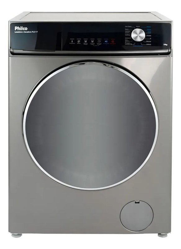 Philco Lava e Seca 16 Programas Eco Inverter 10kg Inox