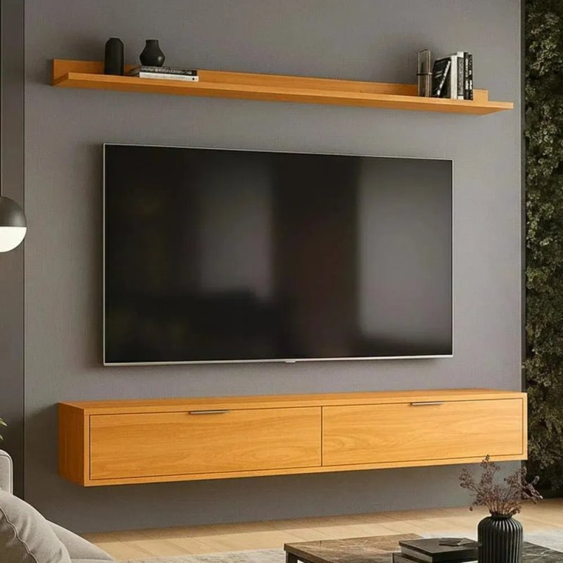 Rack TV Bancada 75" Cinamomo – Mpozenato