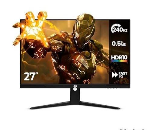 Monitor Gamer HAIZ LM27-E241B – 27" FHD, 240 Hz, 1 ms, HDR10, IPS