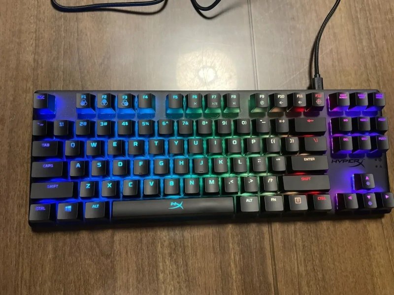 Teclado Gamer Mecânico HyperX Alloy Origins Core RGB Switch Blue ABNT2 + Frete Grátis
