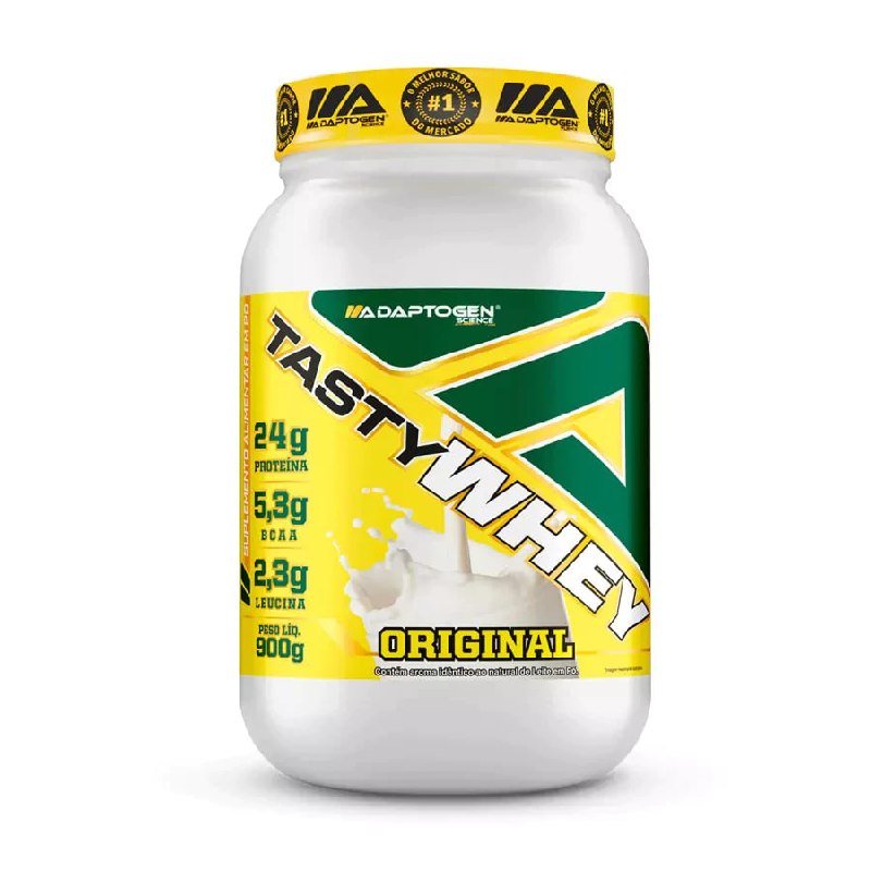 Tasty Whey Adaptogen 900g Whey Protein 3w
