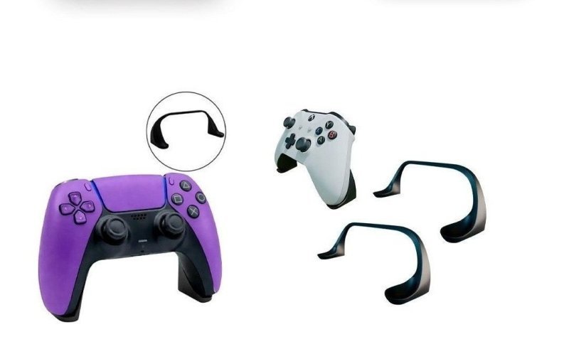 Kit com 2 Suportes Minimalistas para Controles (Dualsense ou Xbox)