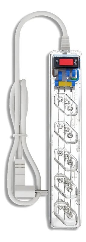 Filtro de Linha iClamper Energia 5 Tomadas com DPS