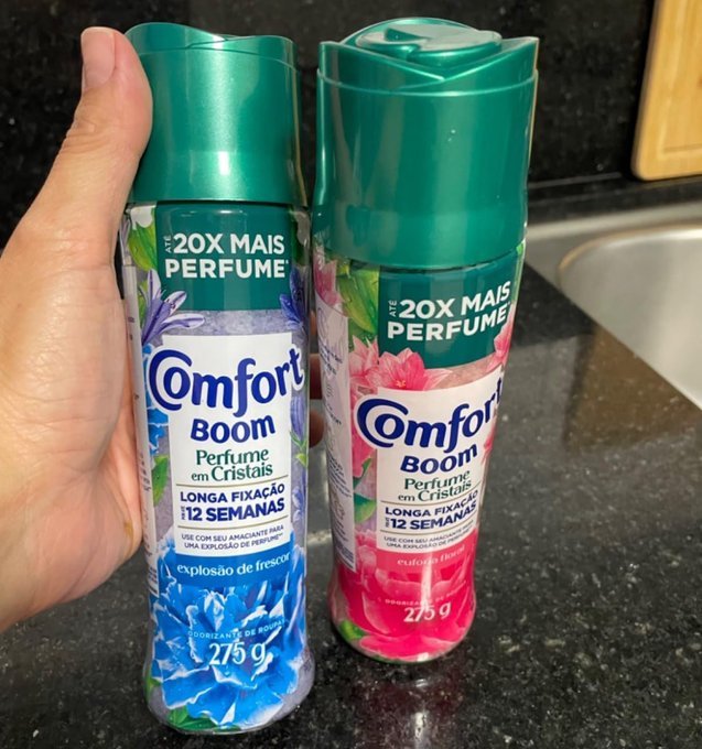 Comfort Boom Cristais 275g Euforia Floral