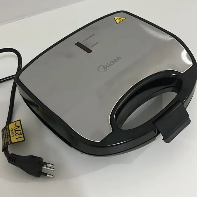 Sanduicheira Elétrica Inox Midea 127v