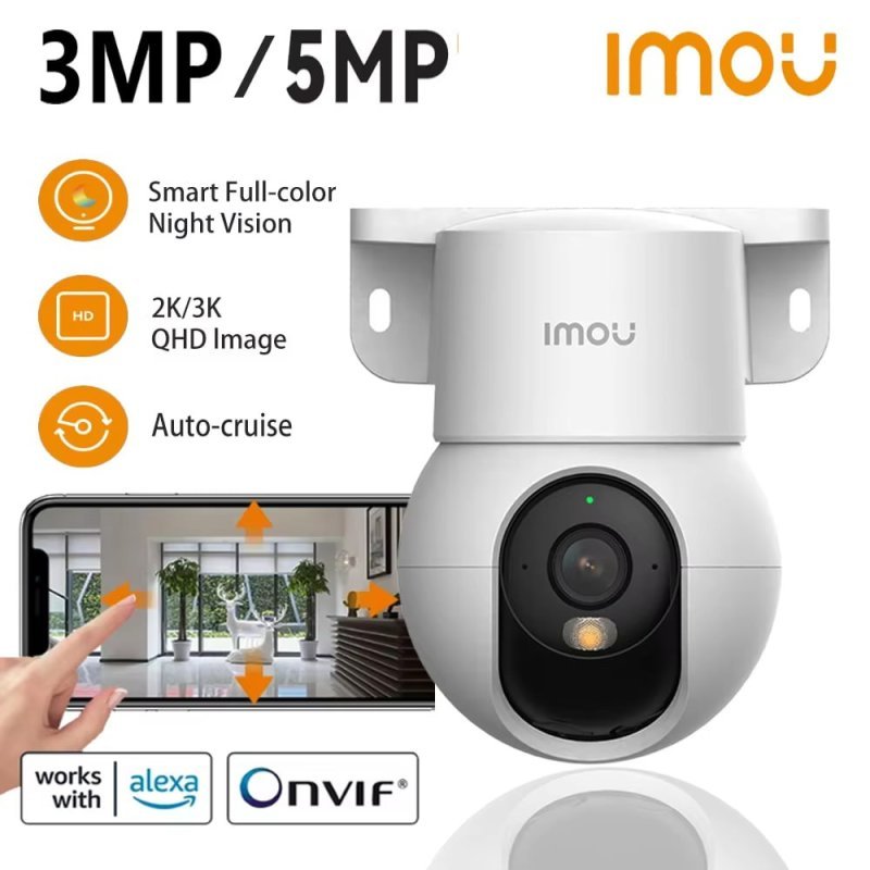 Câmera de Segurança IMOU Ranger Mini 3MP Wi-Fi IP 360°