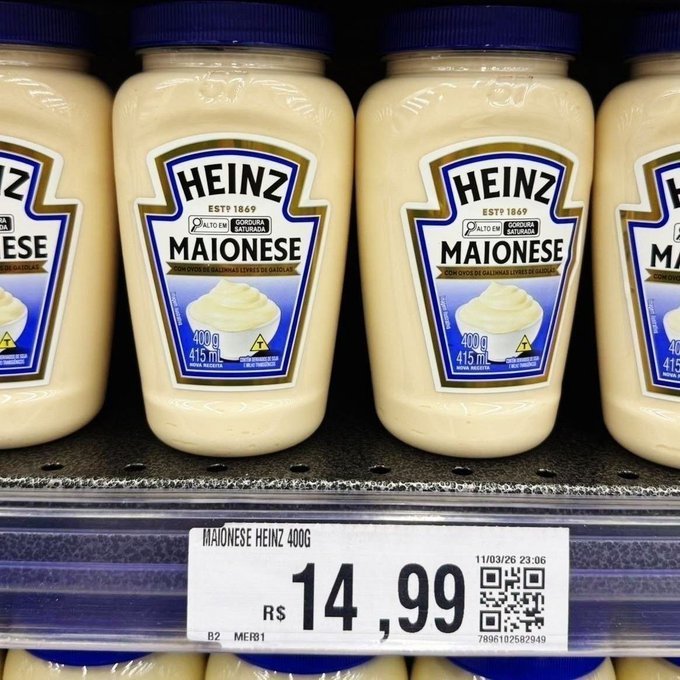 Heinz Maionese Tradicional 400g + Frete Grátis