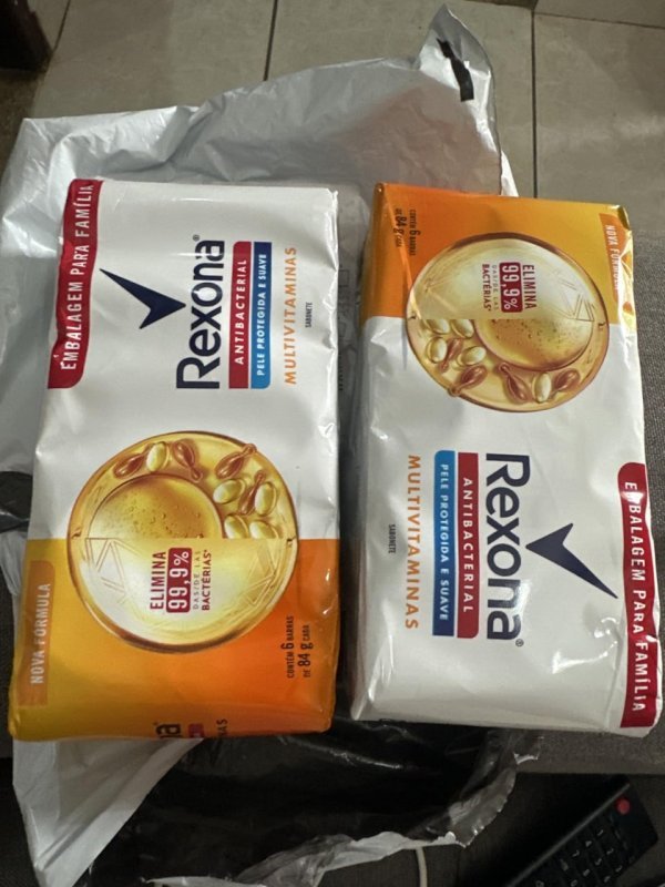 Sabonete Em Barra Rexona Multivitaminas 84G 6 BARRAS