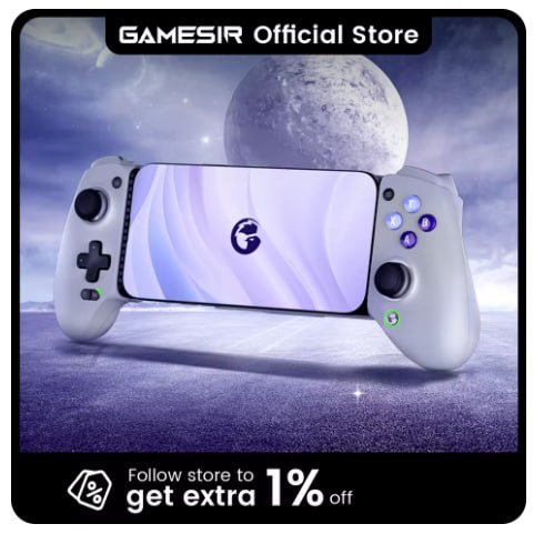Controles GameSir G8 e G8+ com estoque no Brasil
