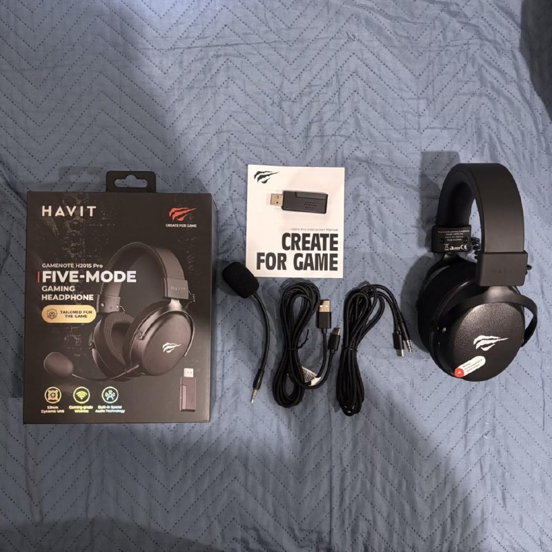 Headset Sem Fio Havit H2015 Pro - 5 Modos de Conexão