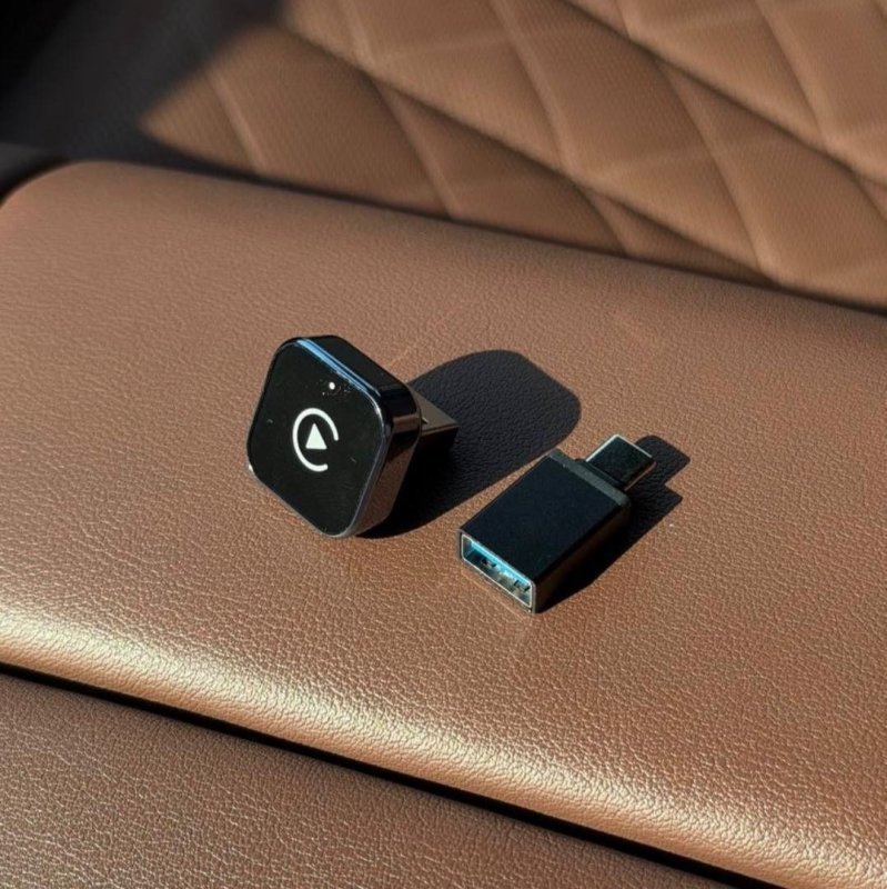 Carplay Adaptador Sem Fio Car Play Android Auto 2 em 1 USB