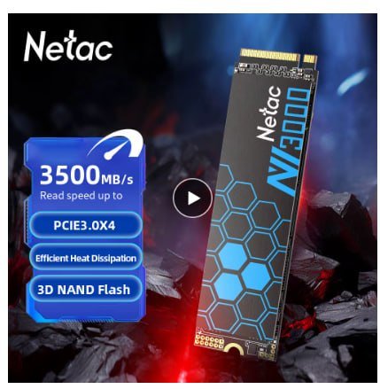 Netac SSD NVMe M2 250GB