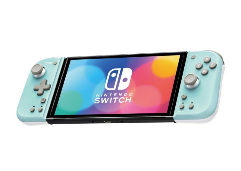 Controle Portátil HORI Split Pad Compact - Verde Menta
