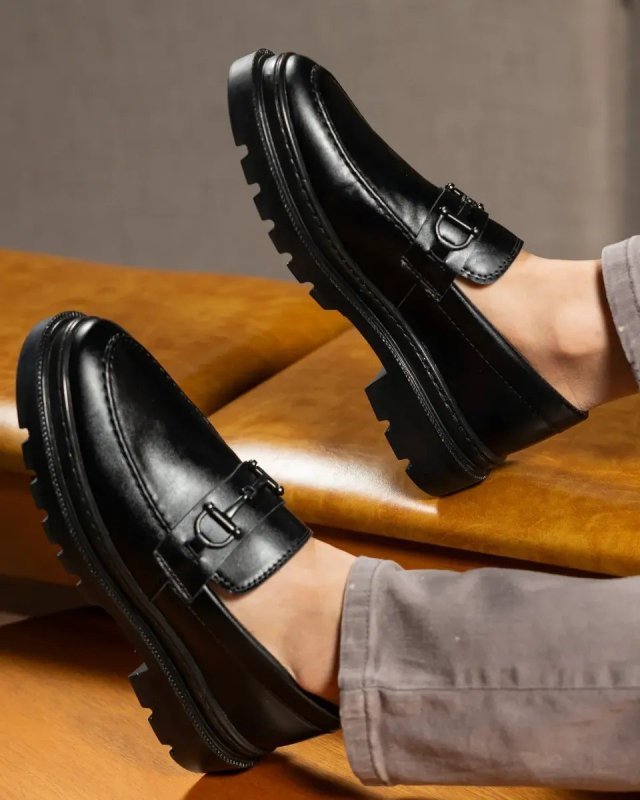Sapato Social Masculino Mocassim Adulto Tratorado Moderno (37 ao 46)