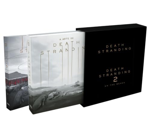Box Artbooks oficiais de Death Stranding 1 e 2: Edição Limitada de Colecionador