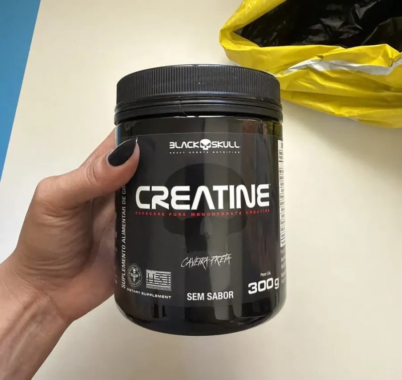 Creatina Monohidratada 300g - Black Skull
