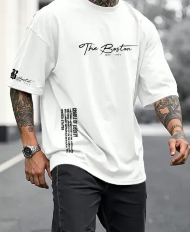 Camisa Oversized The Boston Camiseta