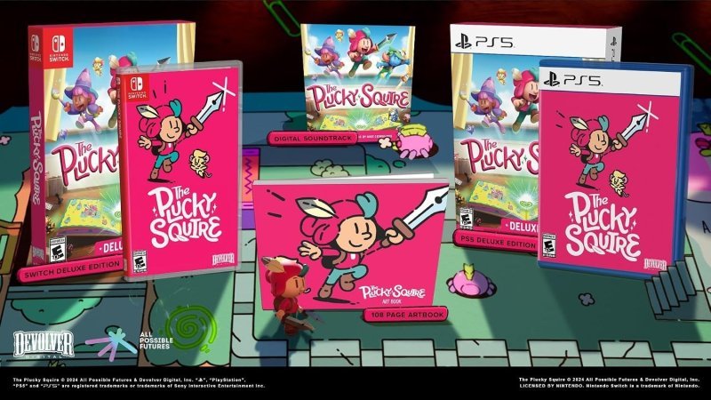 The Plucky Squire [Devolver Deluxe] - PlayStation 5