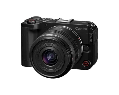 Canon Câmera sem espelho EOS R50 V com RF-S14-30 mm F4-6.3 é lente STM PZ