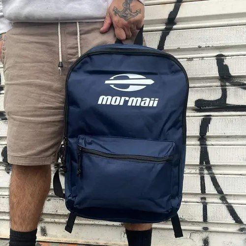 Mochila Mormaii Resistente Casual 21 Litros Básica Azul