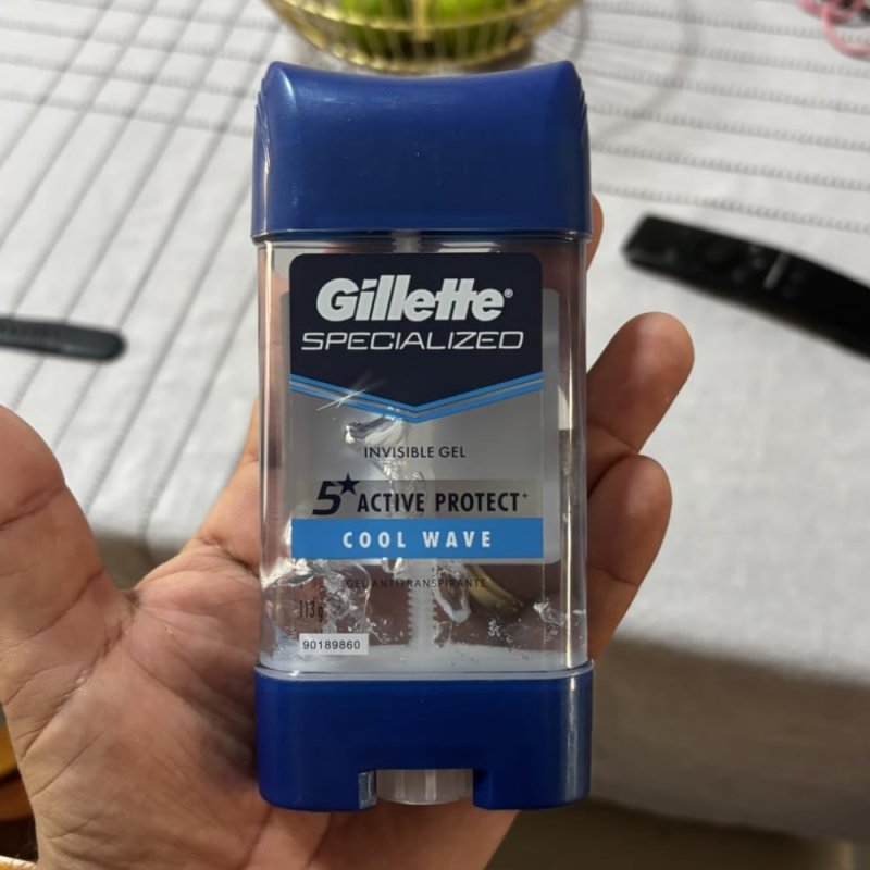 Desodorante Gel Antitranspirante Gillette Cool Wave 113g