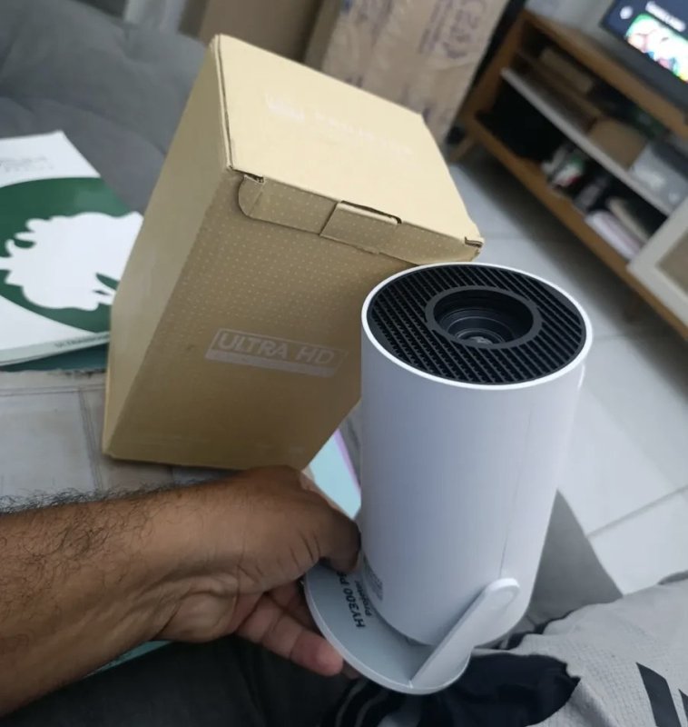 Projetor Portátil 4K HD Android 11.0 Smart Wi-Fi 5G Bluetooth