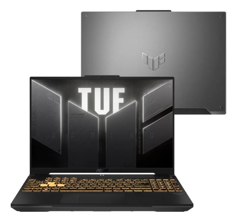 Notebook ASUS TUF Gaming F16 Core 5 NVIDIA RTX 4050 16GB Ram 512GB SSD Home Tela 16" FHD+ Mecha Gray FX607VU-RL053W