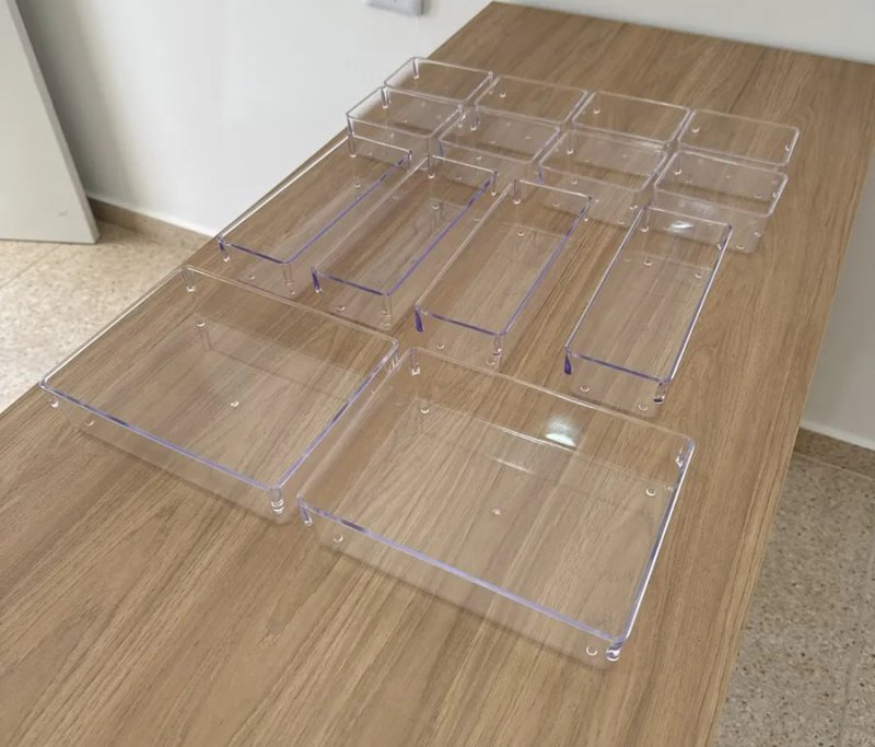 Kit Organizadores Multiuso com 14 Peças