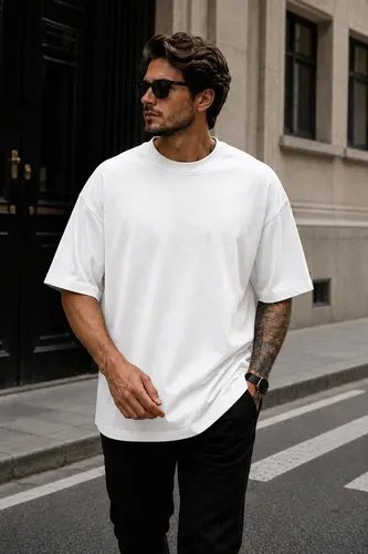 Camiseta Oversized Masculina 100% Algodão