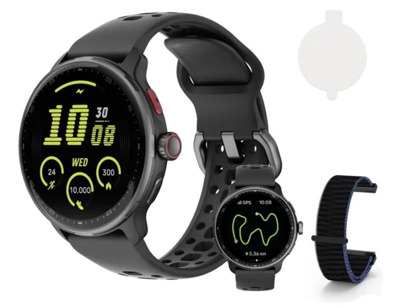 Relógio Inteligente GPS Smartwatch AMOLED 3ATM