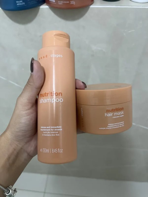 Braé Stages Kit Nutrition 2 Produtos (Shampoo + Máscara)