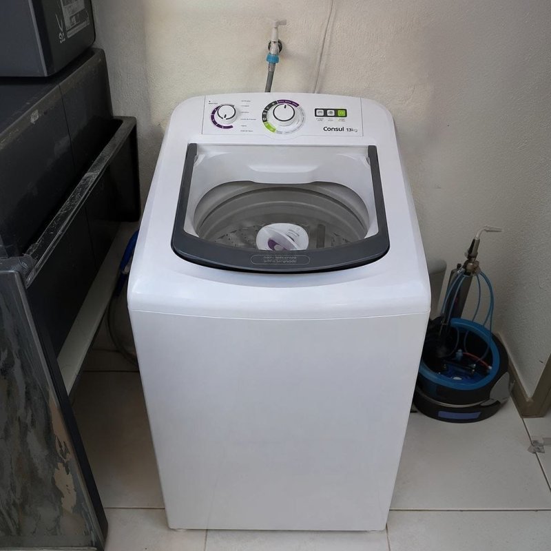 Máquina de Lavar Consul 13Kg Branca Ciclo Edredom