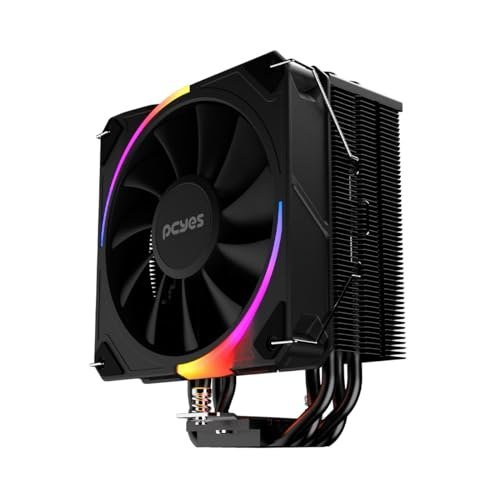 Cooler para Processador Pcyes Frost Pulse ARGB Black Vulcan - TDP 180W - PEFPARGBBV