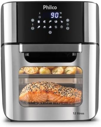 Fritadeira Philco Air Fryer Oven 12L PFR2200P 127V