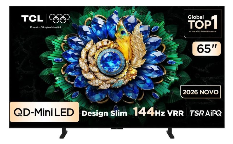 Smart TV TCL 65 Polegadas QLED Mini LED 4K A400M
