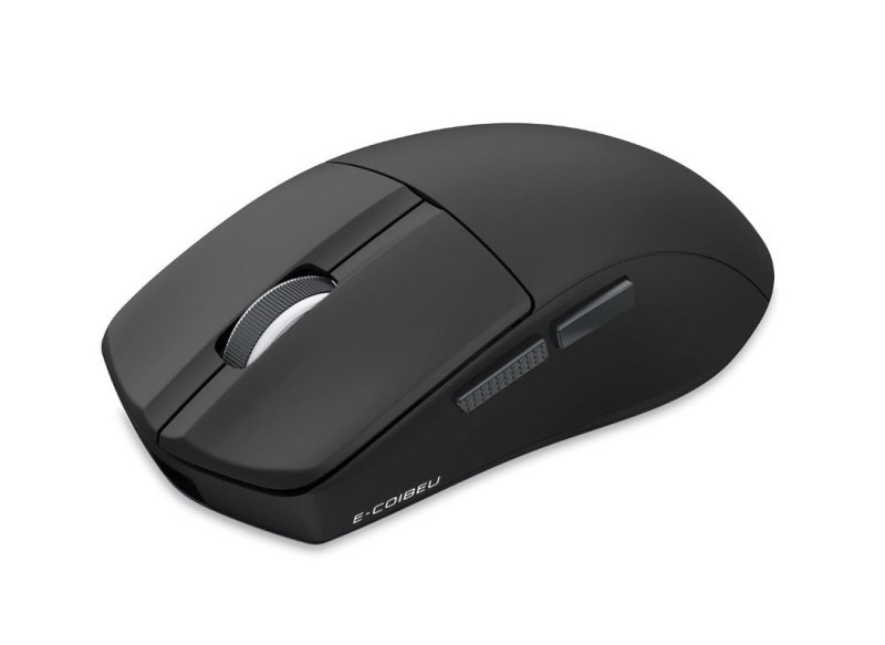 Mouse Sem Fio Gamer Leve, 2.4G, Bluetooth, USB-C, 4000DPI, 1000Hz, Bateria 400mAh, Preto