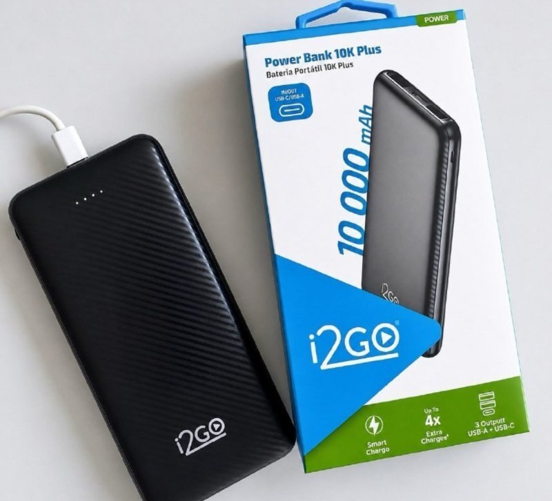 Carregador Portátil Power Bank I2go 10000mAh