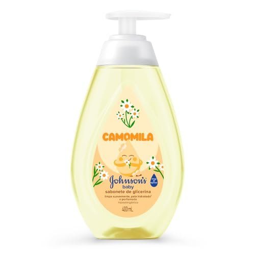 Sabonete Líquido Glicerina Camomila JOHNSON’S® Baby, 400mL