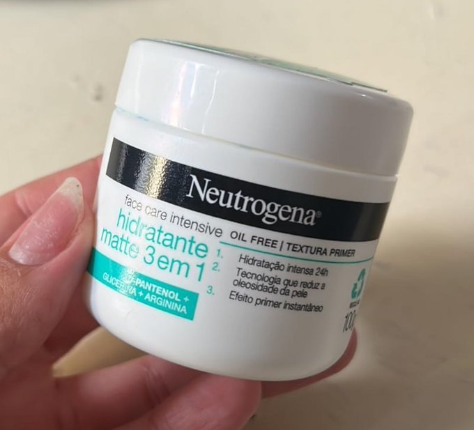 Hidratante Facial Neutrogena Matte 3 em 1 100g