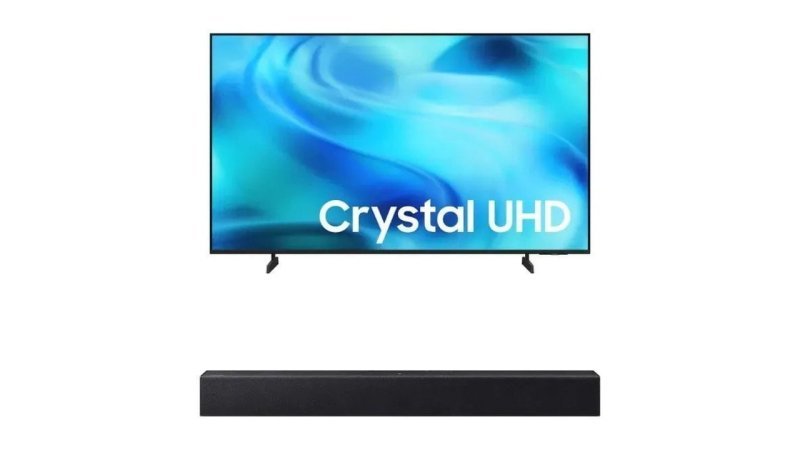 Samsung Smart TV 58" Crystal UHD 4K 2026 + Soundbar Samsung